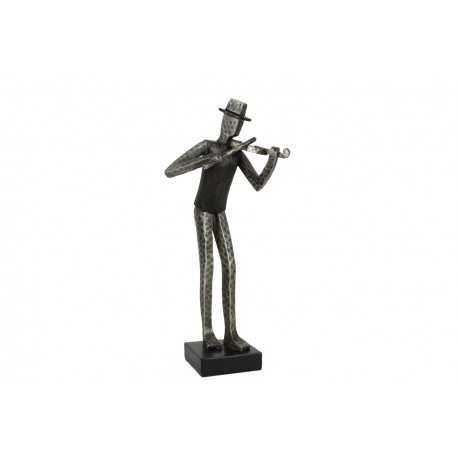 Sculpture, violonist statue