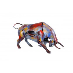 Sculpture, Taurus statuette, pigment collection