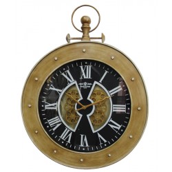 Marine style gusset clock