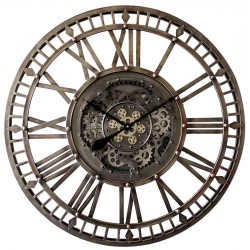 Horloge à engrenages diamètre 90 cm