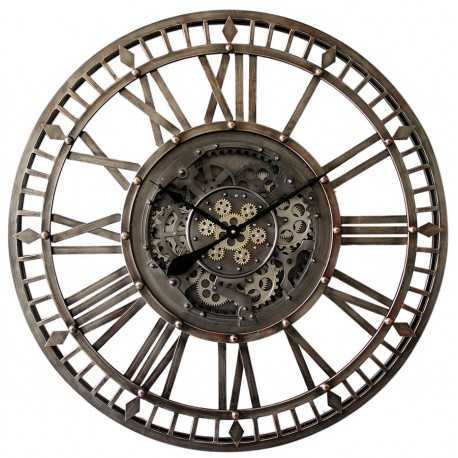Horloge à engrenages diamètre 90 cm