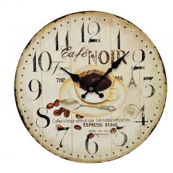 Coffee cream clock