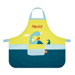 Embroidered child aprons