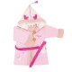 Peignoir pour 2 à 4 ans à broder, le Daim rose