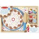 Children's wooden birthday cake