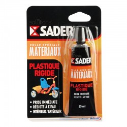 Colle spéciale plastique rigide