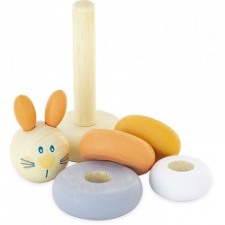Lapinou, stackable game for toddlers