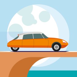 Decoration, the Citroën DS