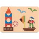 Jeux pour enfant, les petits clous, les pirates