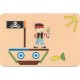 Games for children, little nails, pirates