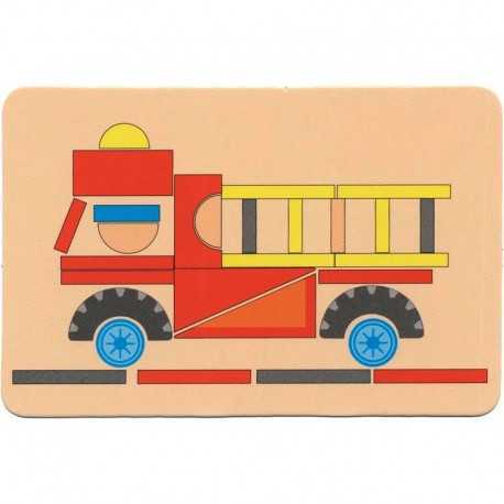 Jeux pour enfant, les petits clous, les pompiers