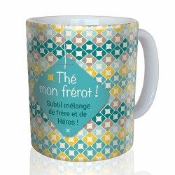 Mug, Thé mon frérot by Puce & Nino