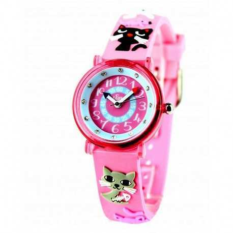 Educational watch for girl, cat model