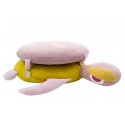 Baby cushion, large pink turtle model