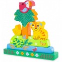 Magnetic puzzle, the tiger