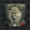 Lion Mafia painting by Sylvain Binet
