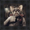 Tableau Chien Mafia par Sylvain Binet