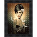 SB Fashion painting by Sylvain Binet