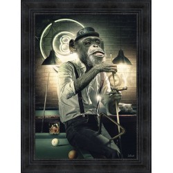 Monkey Billard by Sylvain Binet