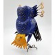 Handcrafted metal owl with glasses