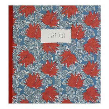 Guest book cotton paper cover