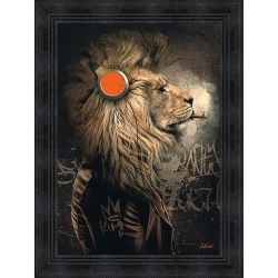 Lion Punk by Sylvain Binet