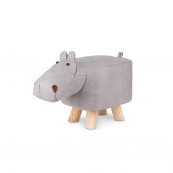 Hippopotamus shaped children's stool