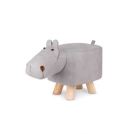 Hippopotamus shaped children's stool