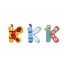 Wooden letter K for child