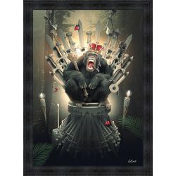 Tableau King Of Thrones par Sylvain Binet