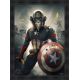 Tableau Captain América par Sylvain Binet