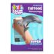 HoloToyz, tatouage éphémère, thème Créatures de la mer