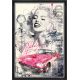 Marylin Car painting by Sylvain Binet