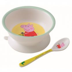 Suction cup for baby, Peppa Pig decor