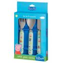 Couverts pour enfant décor Peppa pig