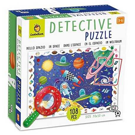 Detective puzzle in space 108 pieces