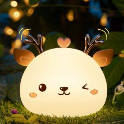 Bamby-shaped led nightlight lamp for children