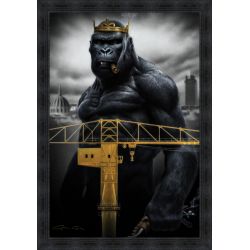 Tableau Kong in Nantes par Alexandre Granger - 93 x 133 cm