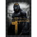 Kong in Nantes painting by Alexandre Granger - 93 x 133 cm