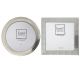 Set of 2 pretty silver photo frames