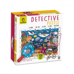 Detective puzzle, the sea, 108 pieces