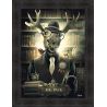 Tableau Mr Deer par Sylvain Binet 50x70