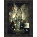 Tableau Mr Rabbit par Sylvain Binet 50x70