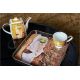 Square tray, golden tears by G. Klimt