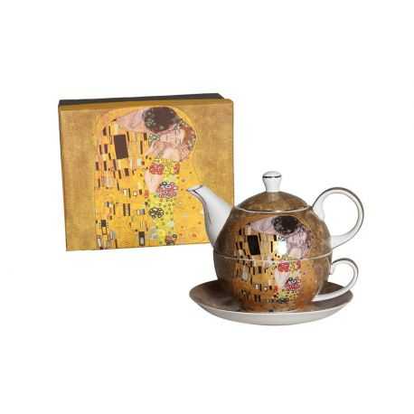 Théière célibataire G. Klimt le baiser