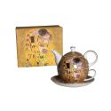 Single teapot G. Klimt the kiss