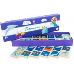 Dominoes with pictures, game for children