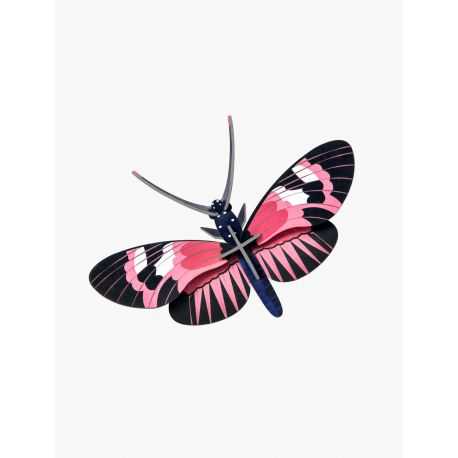 Decoration, pink butterfly
