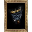 Bad King painting by Alexandre Granger with golden wand