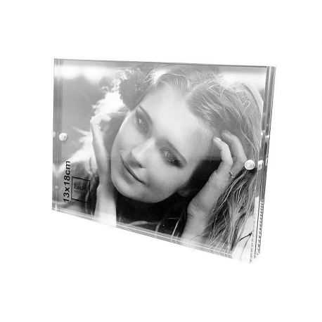 Bloc plexi pour photo format 13x18 cm